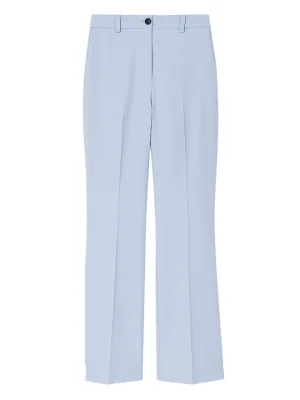 Work Style Women’s Bootcut Trousers – Light Blue